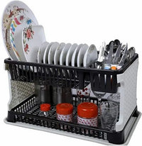 Dish Drainer Kitchen Rack Plastic