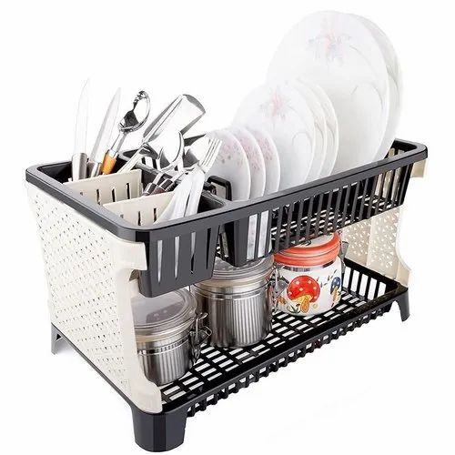 Dish Drainer Kitchen Rack Plastic