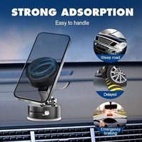 360 Vacuum Magnetic Phone Holder Hands Free