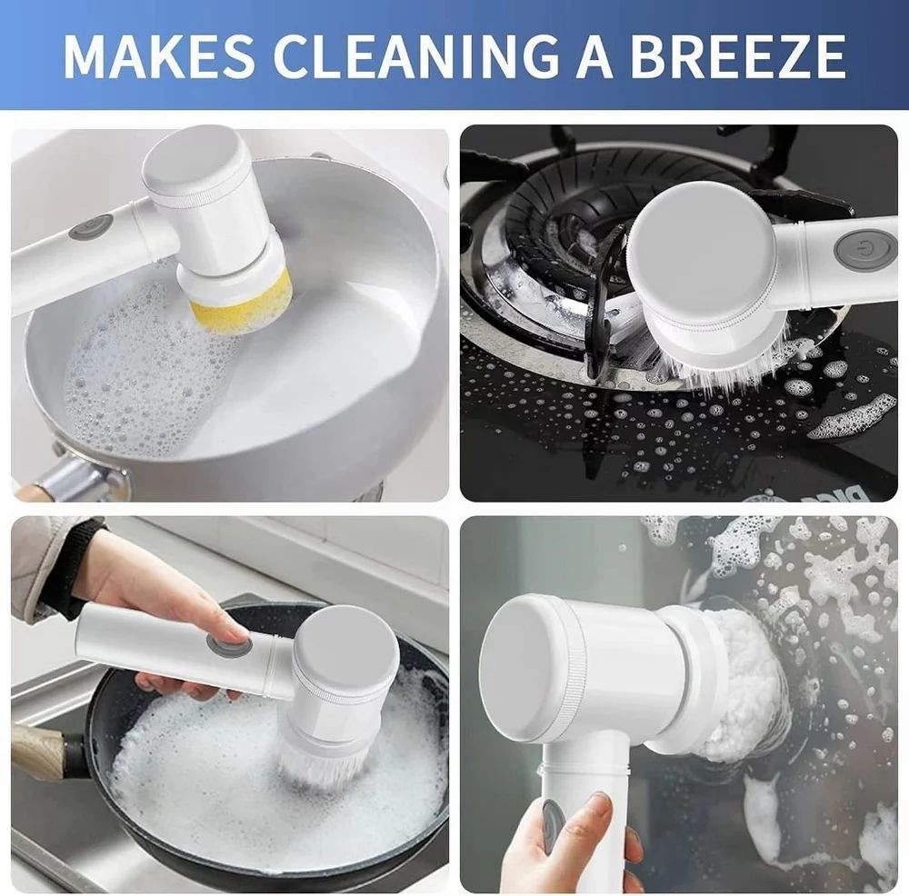 5 IN 1 MAGIC BRUSH Microfibre Wet and Dry Brush