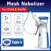 Portable Mesh Nebulizer Rechargeable Machine