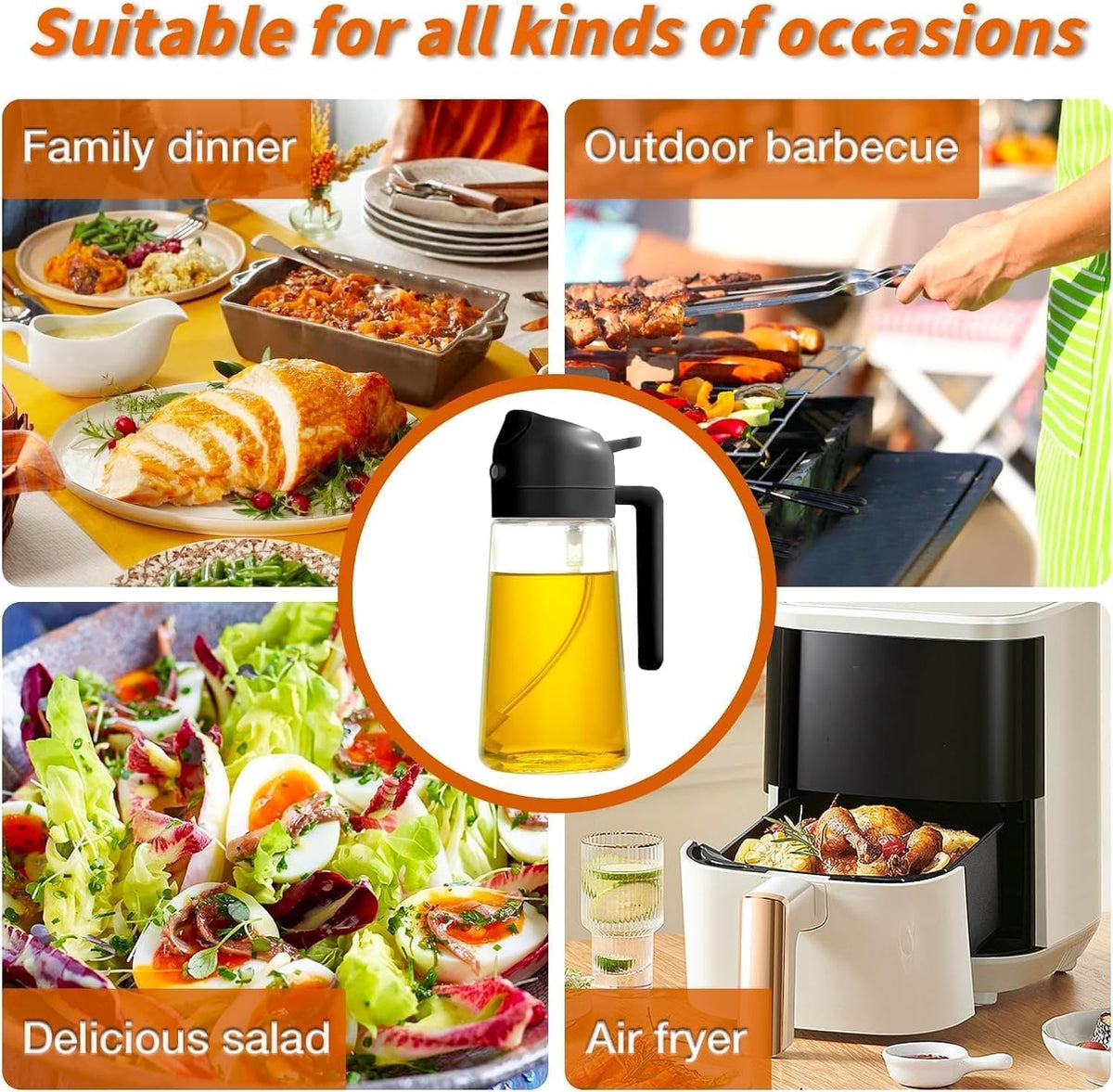 2 in 1 Olive Oil dispenser